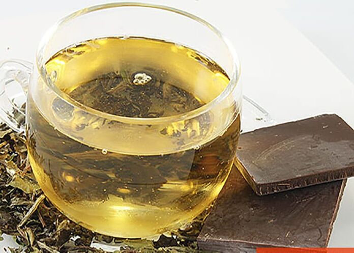 Green tea chocolate